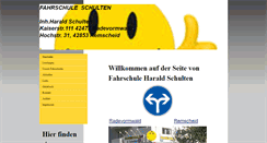 Desktop Screenshot of fahrschuleschulten.de